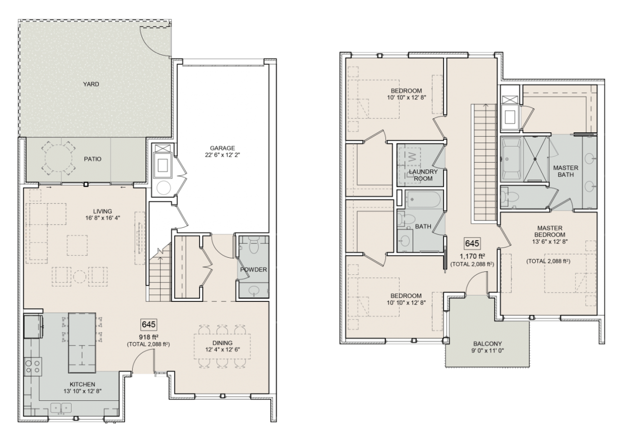 The Bower Floorplan Elliot 645